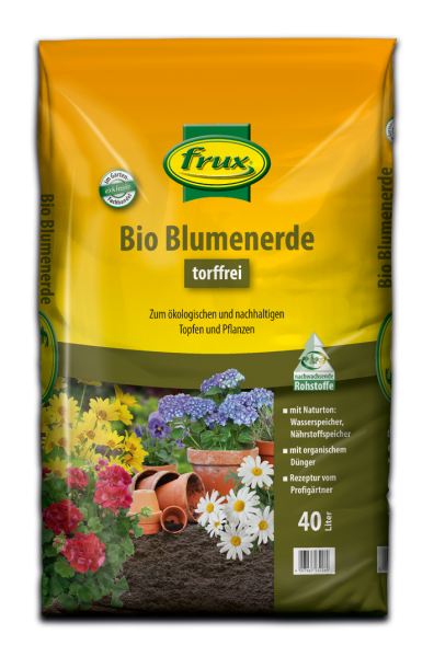 frux Bio-Blumenerde - 40 Liter